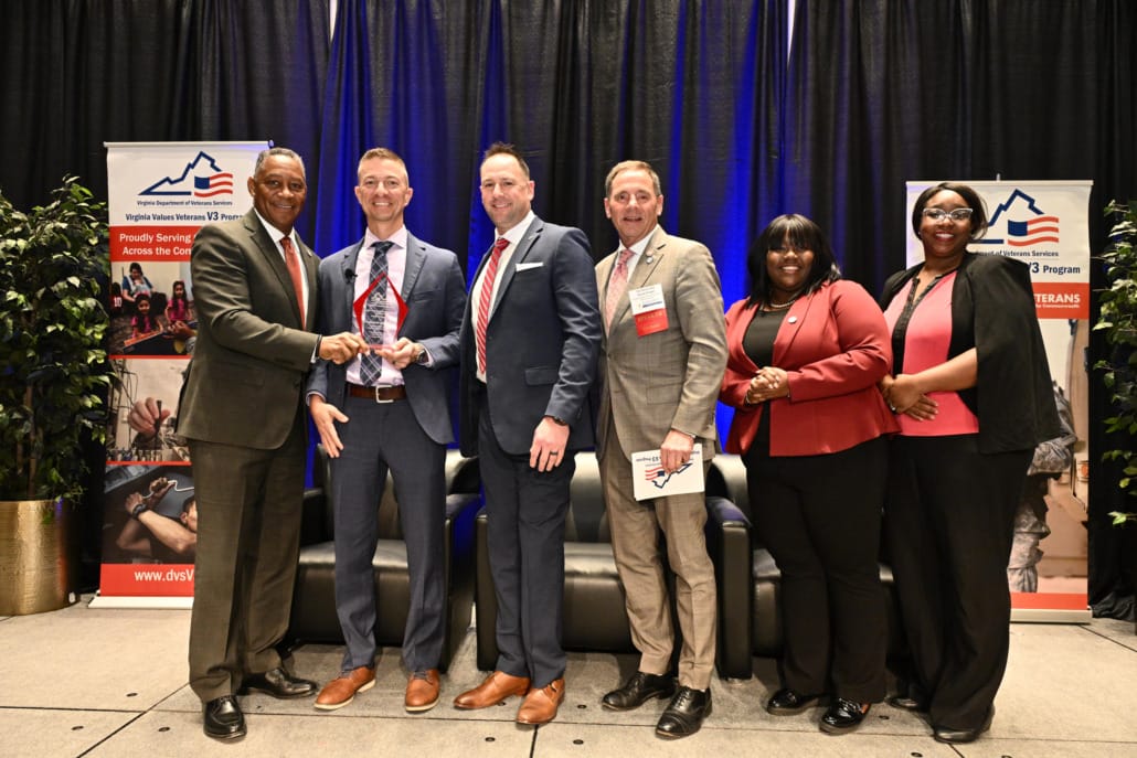 Knight Federal Wins Virginia Governor’s Veterans Award for Veteran Hiring Leadership